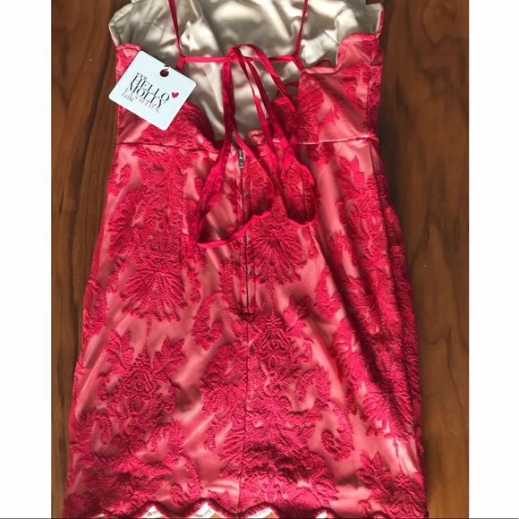 Hello Molly Bedroom Whispers Dress Red - Picture 3 of 4